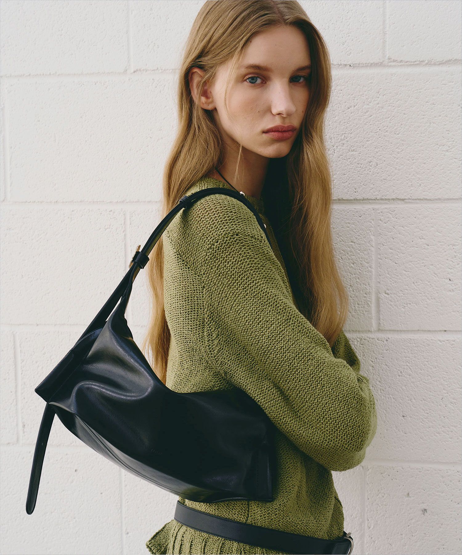 バッグ Musinsa drawfit stud hobo leather bag MUSINSA | DRAW FIT [Draw Fit X Kang Stylist] Hobo Leather