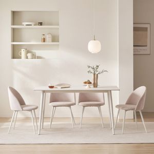 루티스 포세린 세라믹 1400 식탁 세트(의자4)