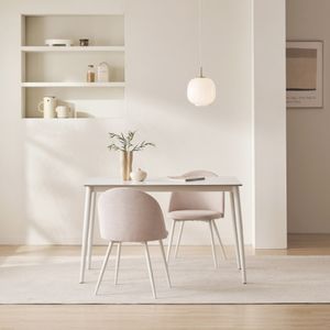 루티스 포세린 세라믹 1200 식탁 세트(의자2)