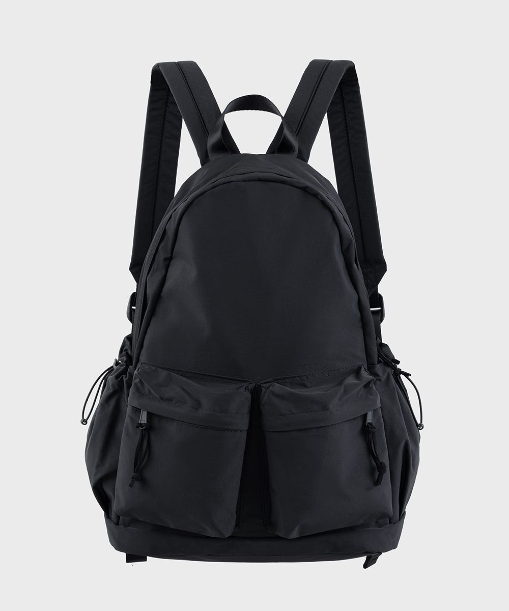MUSINSA | BEIPRIL Days Two-Pocket Backpack (Black)