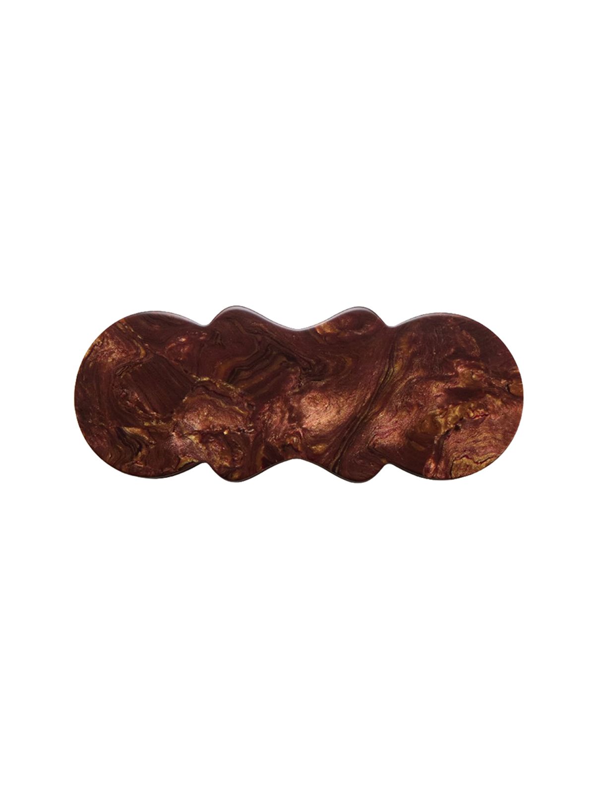 드니니(DNINI) Wave barrette(Brown)