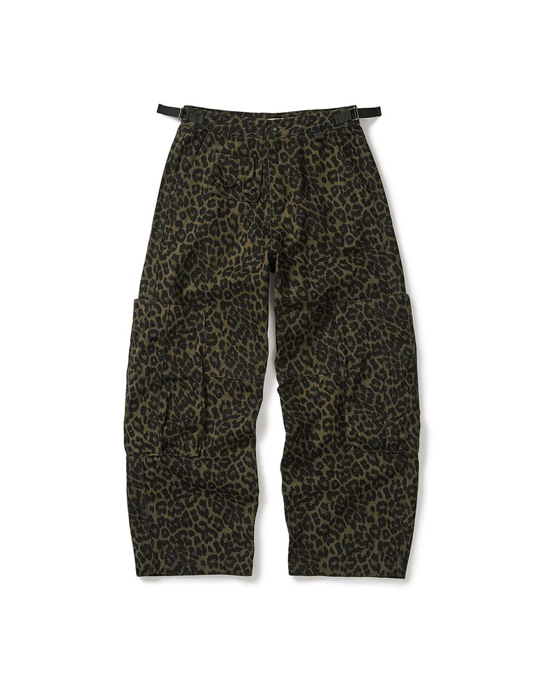 Lumping cargo pants / Leopard khaki