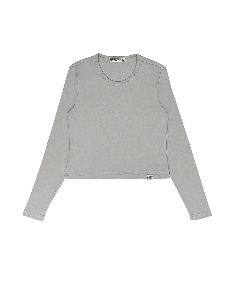 Classic Slim Long Sleeves (LIGHT GREY)