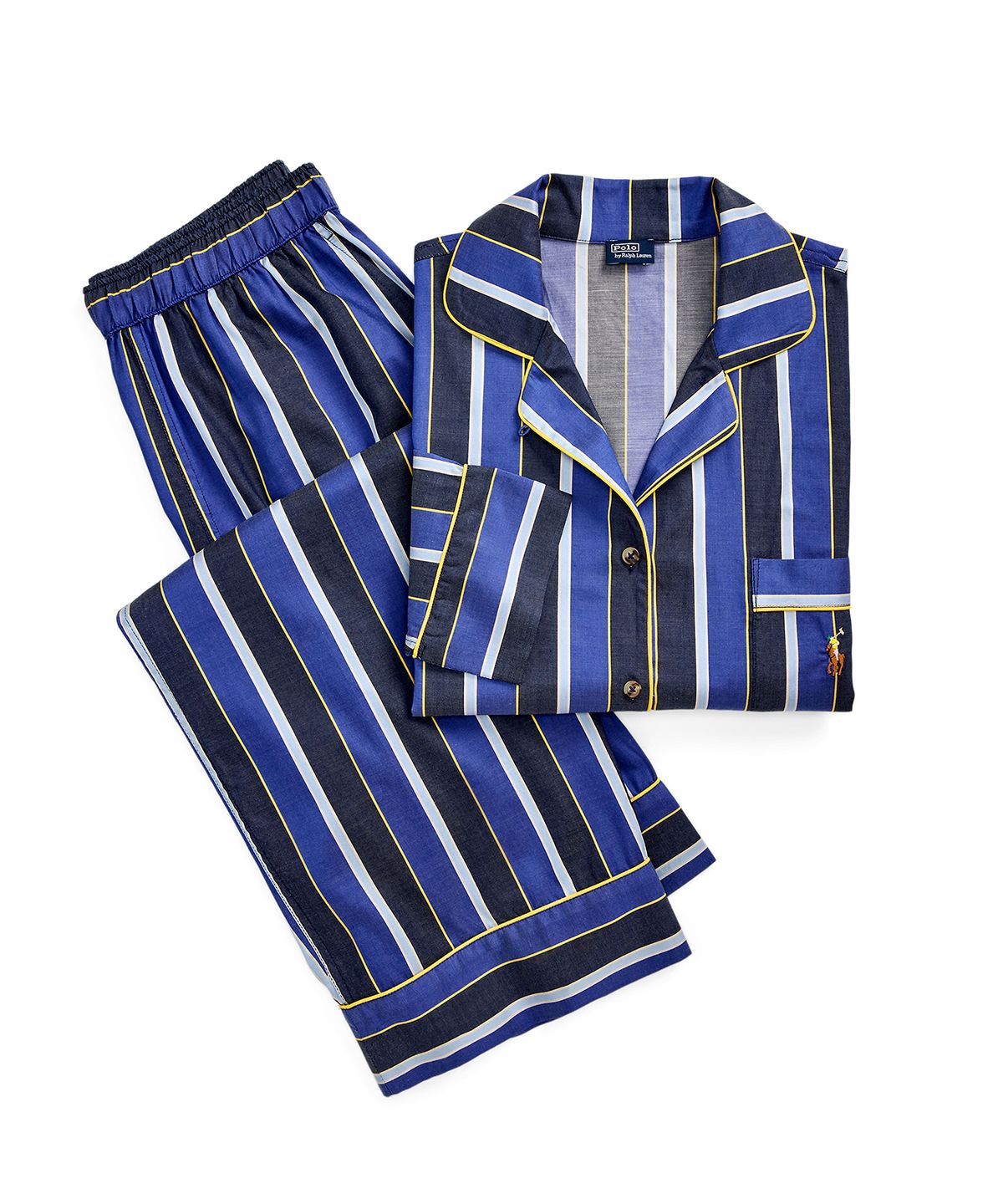 폴로 랄프로렌 이너웨어(POLO RALPH LAUREN INNERWEAR) 크리켓 스트라이프 파자마 세트 4P0123