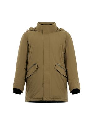 프레스티지 포켓 구스 다운 점퍼-카멜