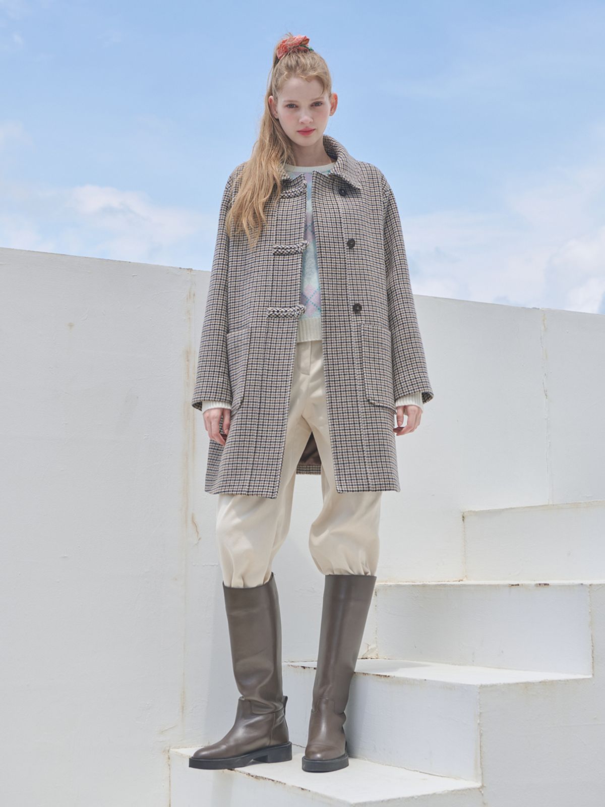 메르시앤에스(MERCIANNES) Half Coat_MABHCN2