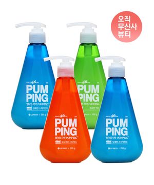 [옵션선택] 펌핑치약 285g x 4개