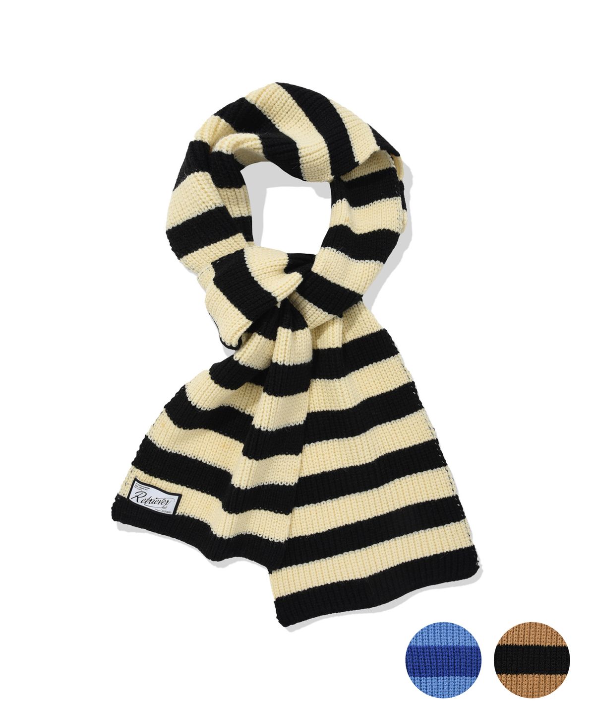 리트리버클럽(RETRIEVER CLUB) RC BOLD STRIPE MUFFLER [3COLOR]