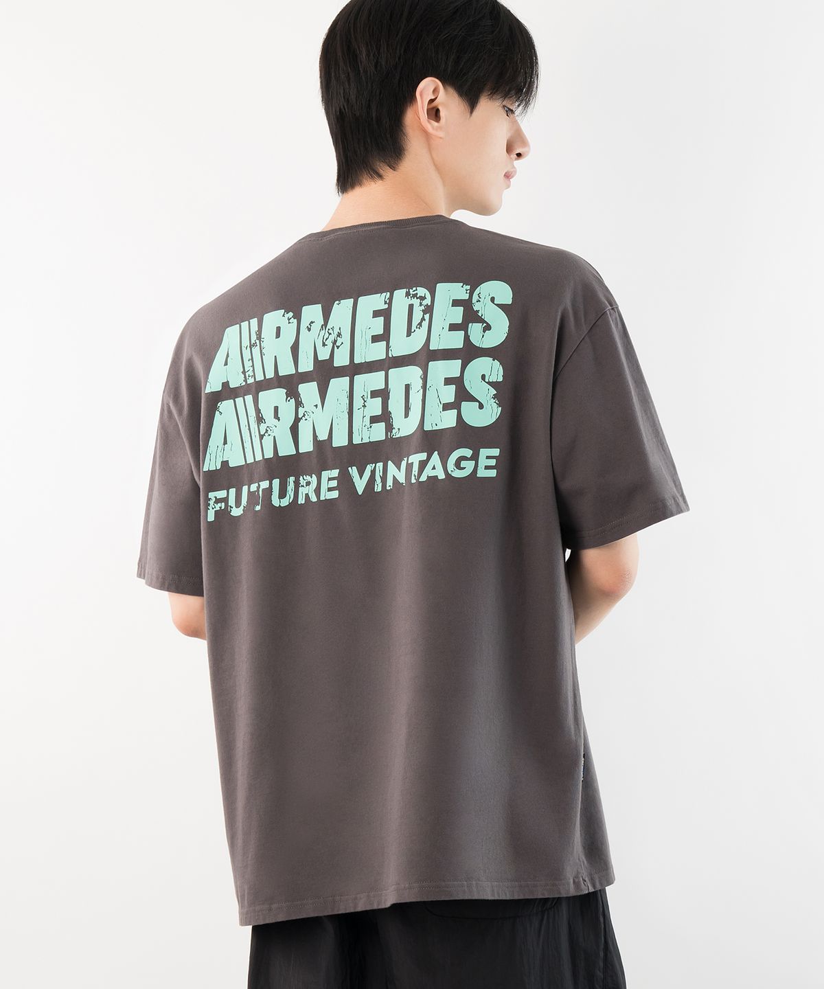 아르메데스(ARMEDES) 면 16수 오버핏 아트그래픽 반팔티셔츠 (1021)