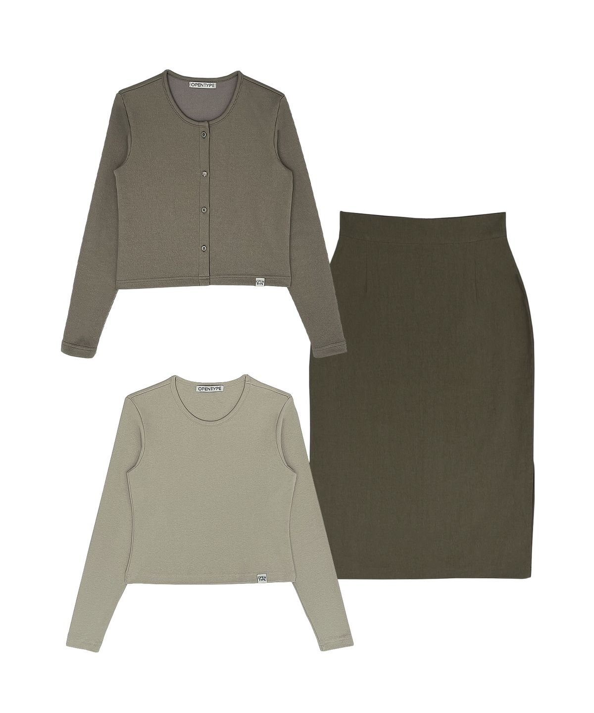 오픈타입(OPENTYPE) [SET] Classic Set-Up (BROWN)