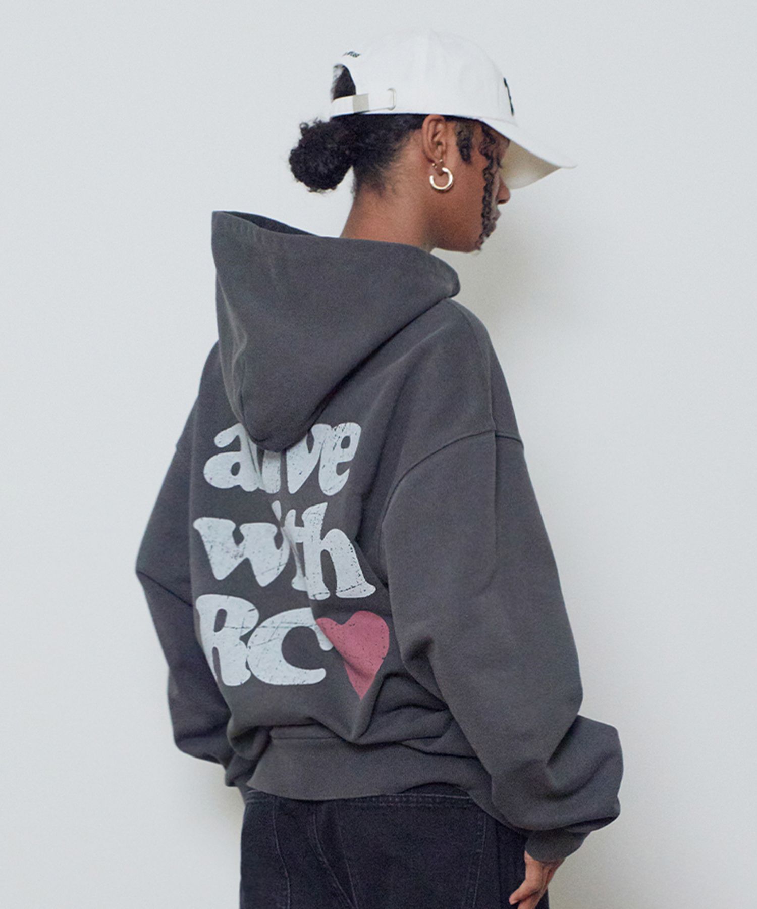 [RETRIEVER CLUB]UNISEX●ALIVE HOODIE MUSINSA | RETRIEVER CLUB ALIVE HOODIE [PIGMENT BLACK]