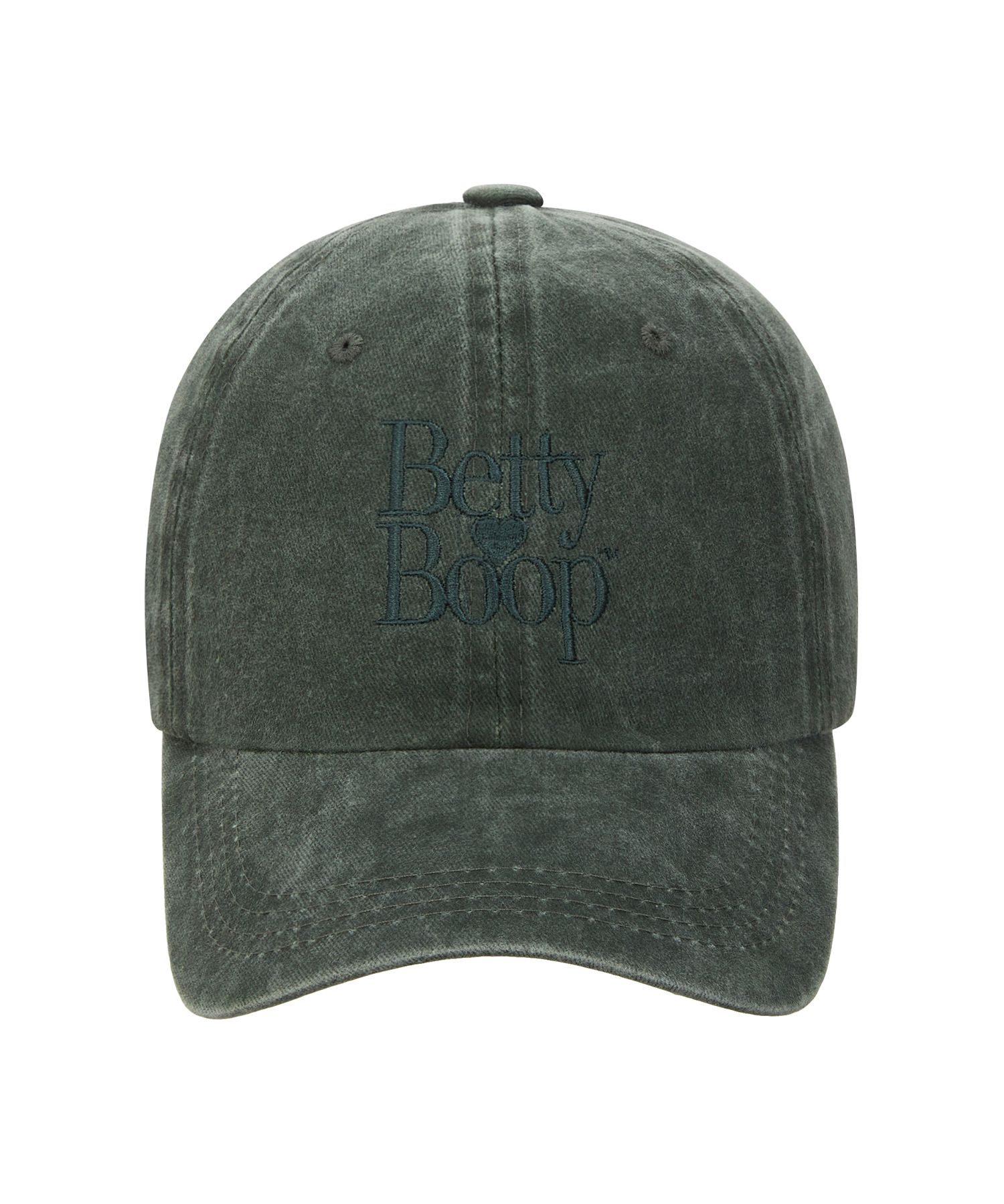 キャップ [ULKIN CANVAS x BettyBoop] Pigment Washing Logo Ball Cap MUSINSA | ULKIN CANVAS Betty Boop Pigment Washing Logo Ball