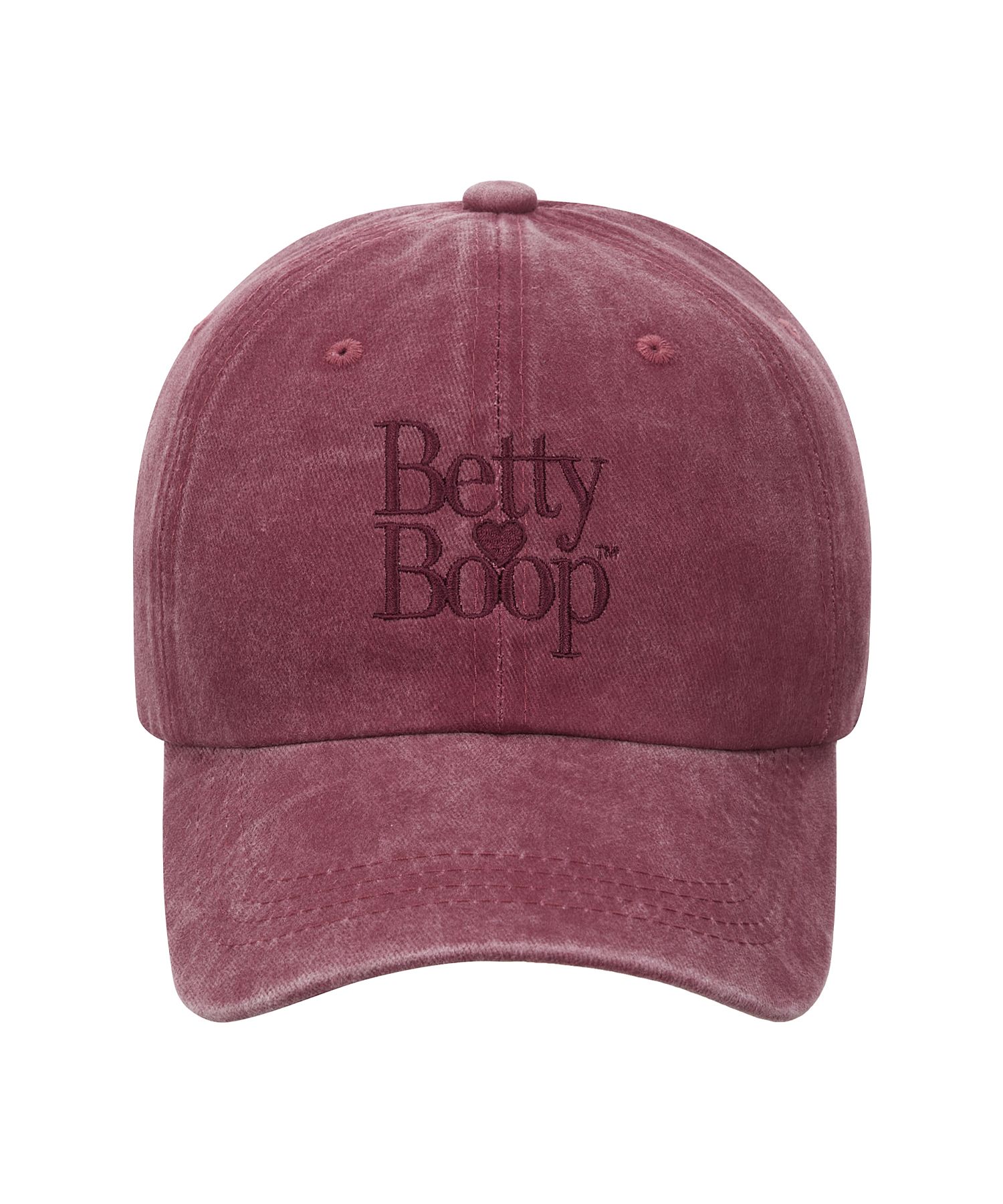 キャップ [ULKIN CANVAS x BettyBoop] Pigment Washing Logo Ball Cap MUSINSA | ULKIN CANVAS Betty Boop Pigment Washing Logo Ball