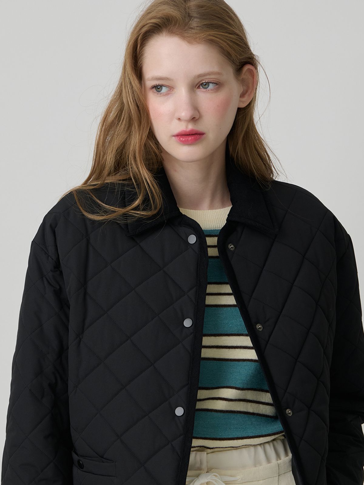메르시앤에스(MERCIANNES) Stripe Wool Knitwear_MAALKNE