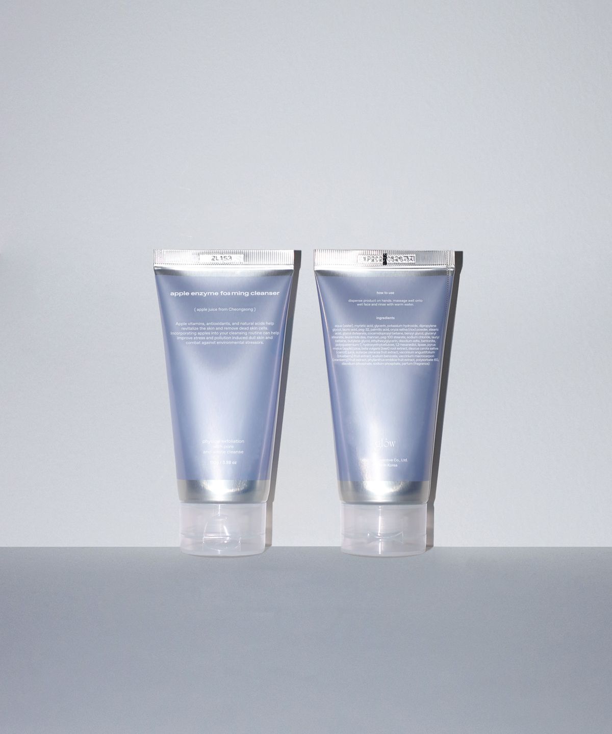 글로우(GLOW) 사과 효소 클렌징 폼