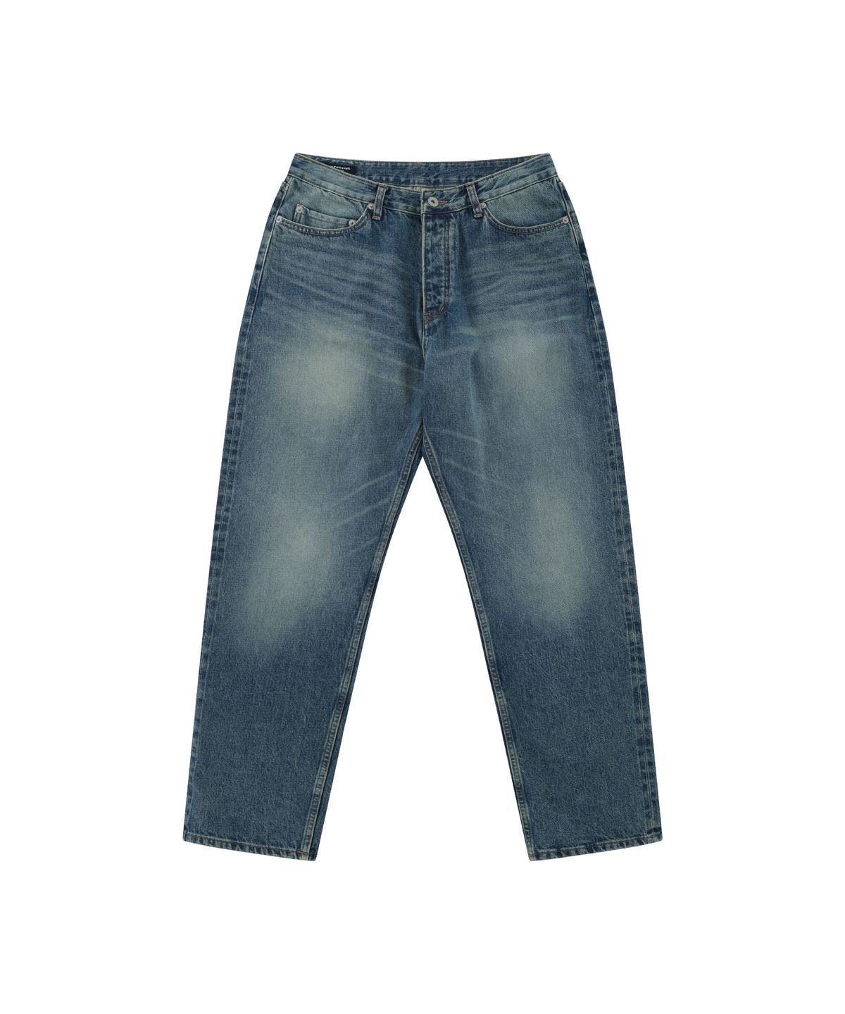 홍우성(HONGWOOSUNG) COLLECT WIDE FIT SELVEDGE DENIM JEAN_LIGHT BLUE