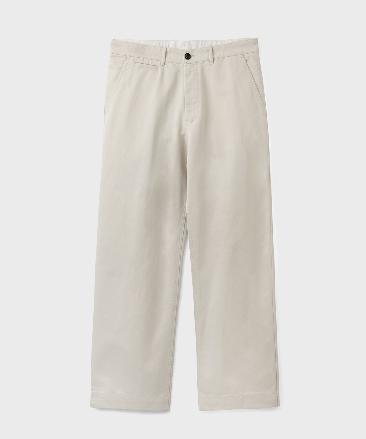 유니온블루(UNION BLUE) [DESK] NATURAL CHINO PANTS [LIGHT BEIGE]