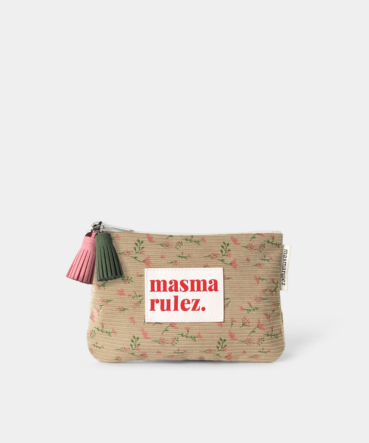 마스마룰즈(MASMARULEZ) Basic pouch_Pink flower