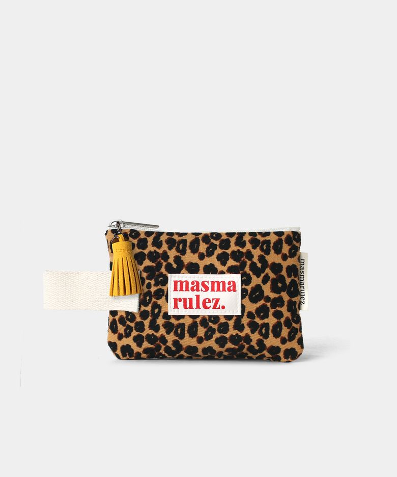 Mini strap pouch_Leopard