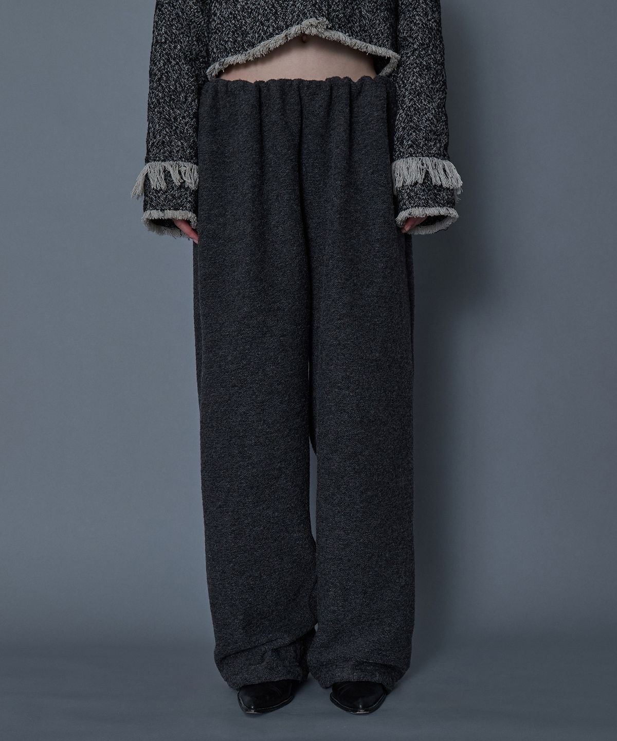 경(GYEONG) Puff Pants_Gray