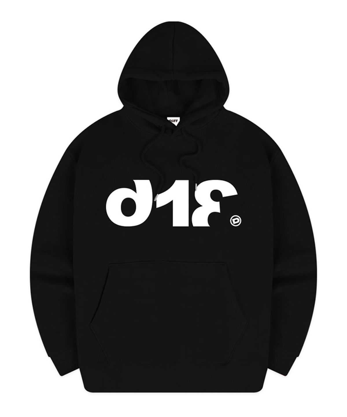 디프(DIIFF) 엑스트라볼드넘버 오버핏 후드티셔츠 6 Color [DIFI_0012]