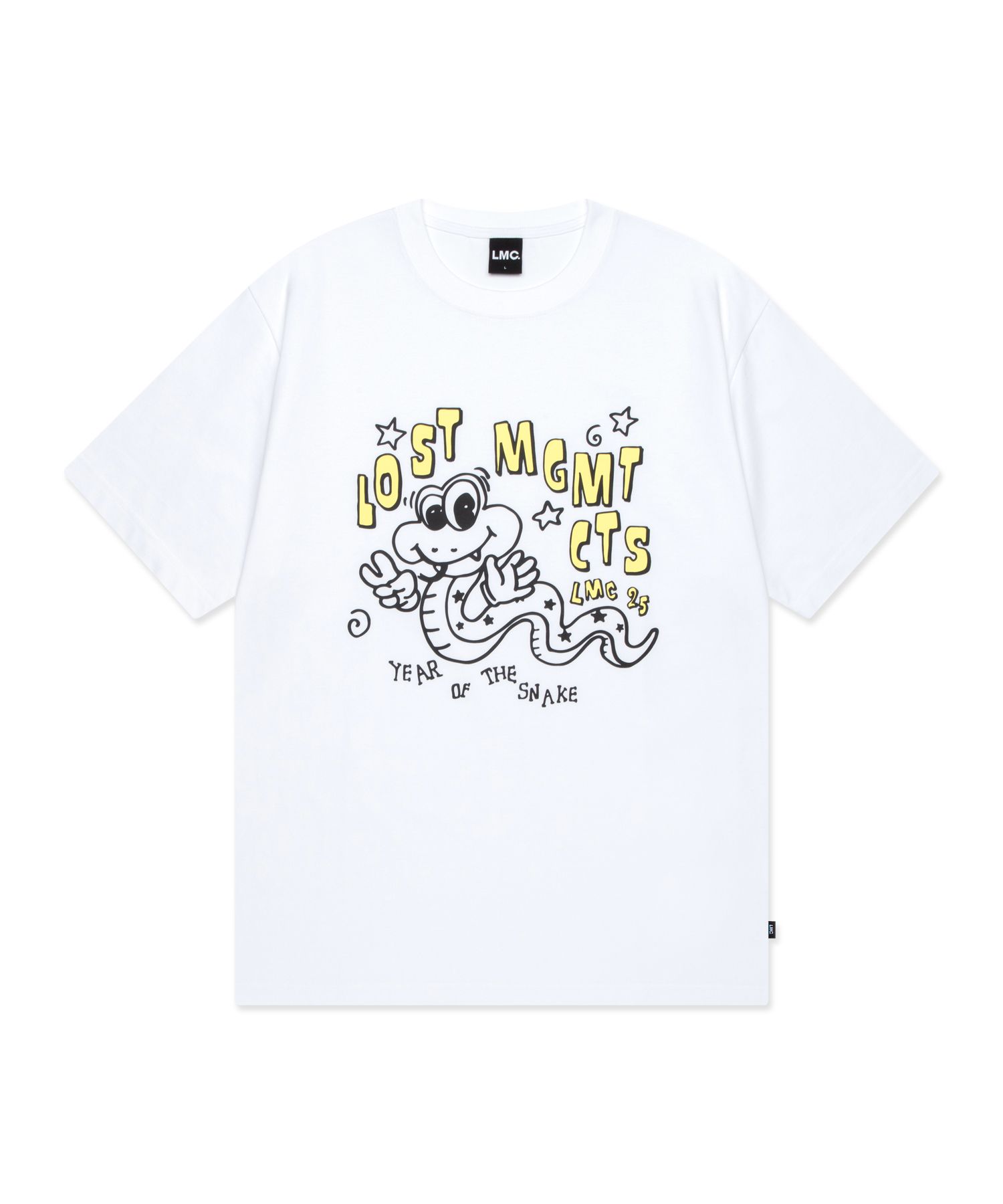 [ LMC ]★25SS★韓国人気★SNAKE TEE MUSINSA | LMC SNAKE TEE white