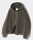ASI 포시즌 에센셜 후드 집업_피그먼트 브라운