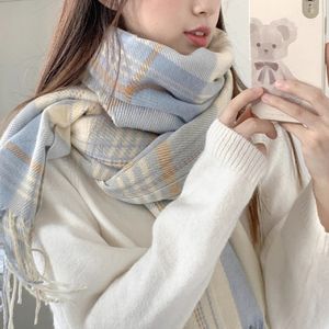 소프트 밀크 체크 머플러 6color