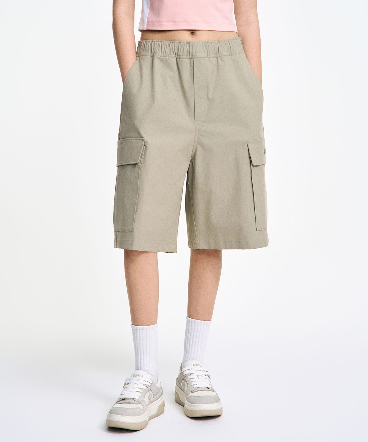 수프라(SUPRA) 버뮤다 카고 쇼츠(BEIGE)
