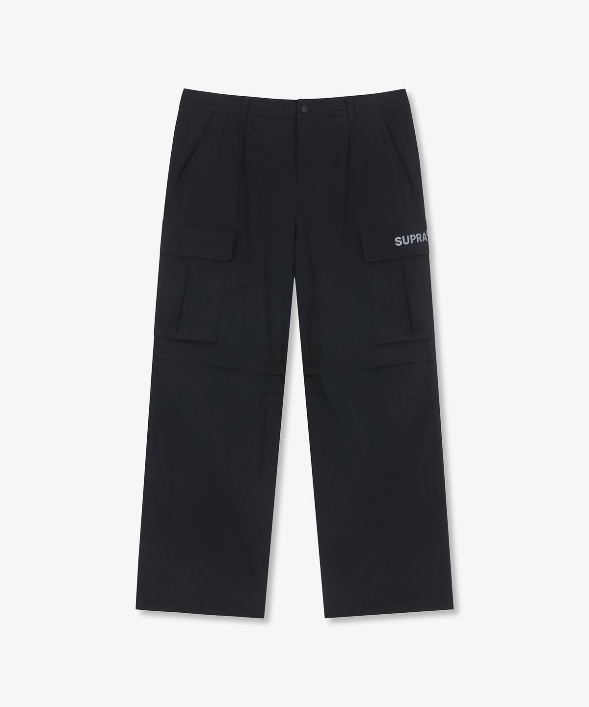 수프라(SUPRA) 디테처블 2WAY 포켓 카고 팬츠 (BLACK)