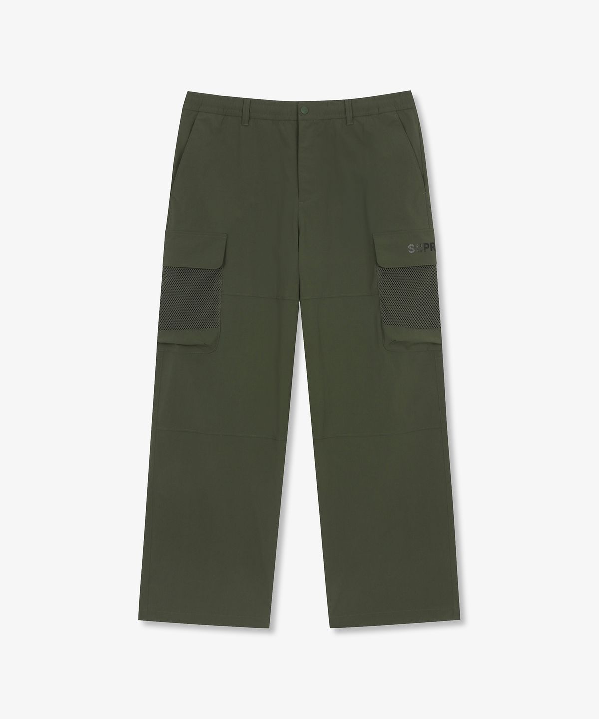 수프라(SUPRA) 메쉬 포켓 카고 와이드 팬츠(KHAKI)