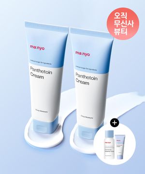 [2PACK] 판테토인 크림 80mlx2개 (+미니어처20ml+토너30ml 증정)