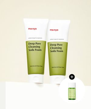 [2 PACK] 딥 포어 클렌징 소다폼 150ml (+허브 클렌징 오일 25ml 증정)