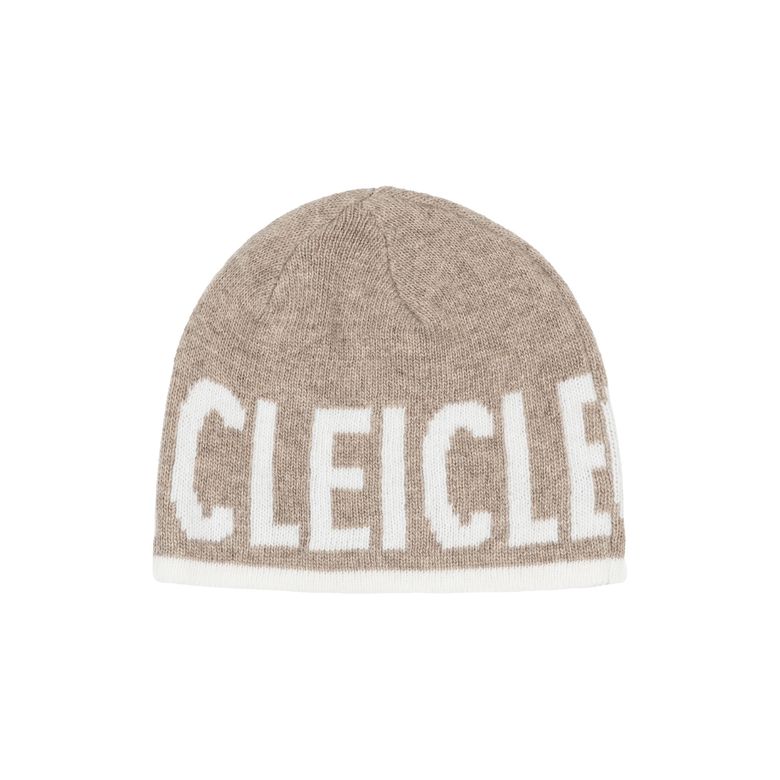 RIBBED LINE BEANIE (beige)