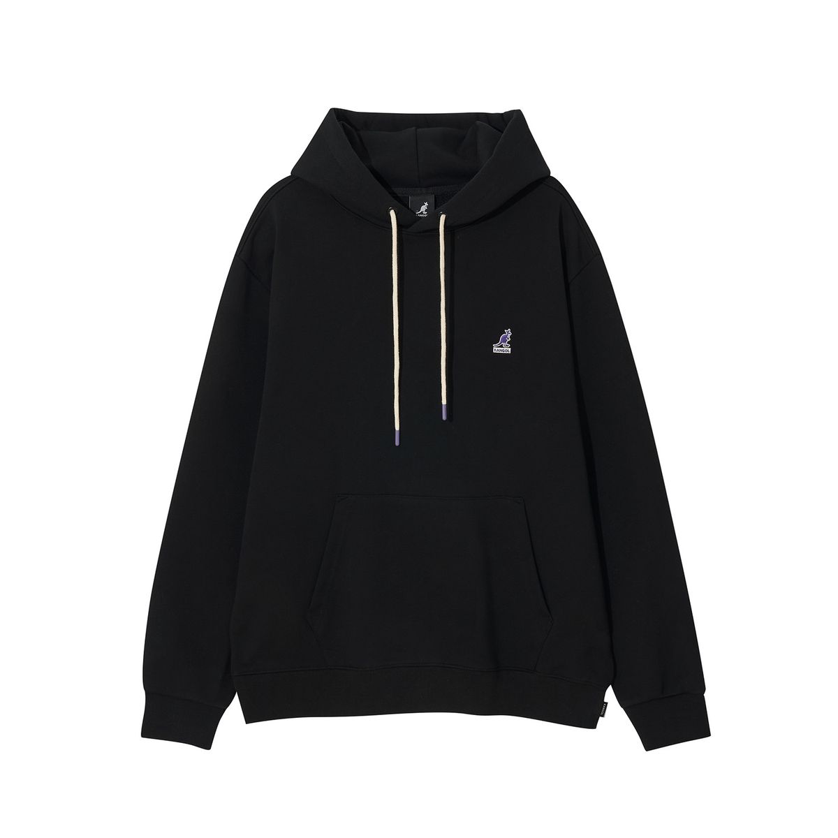 캉골(KANGOL) 클래식 로고 후디 5155 블랙