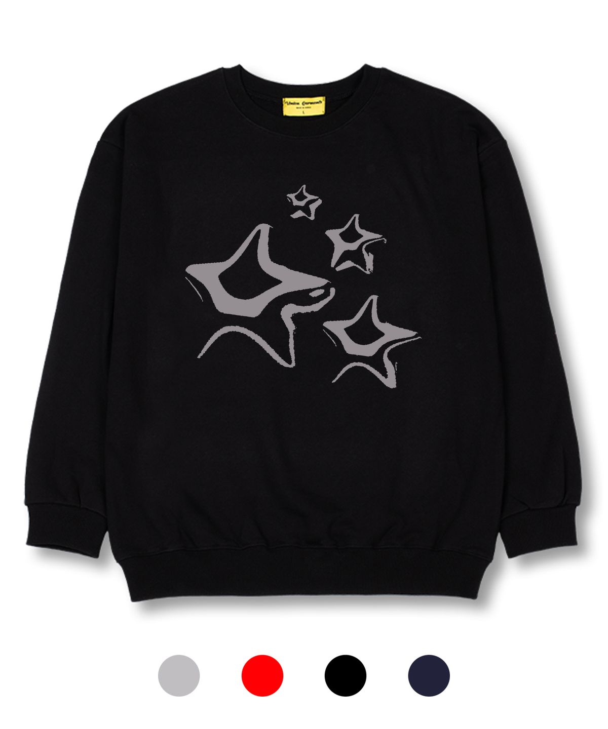 유니온가먼츠(UNION GARMENTS) 포스타 쭈리 오버핏 맨투맨 티셔츠