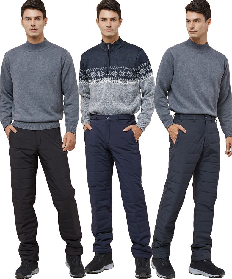 남성 4중보온 패딩 팬츠 1종
