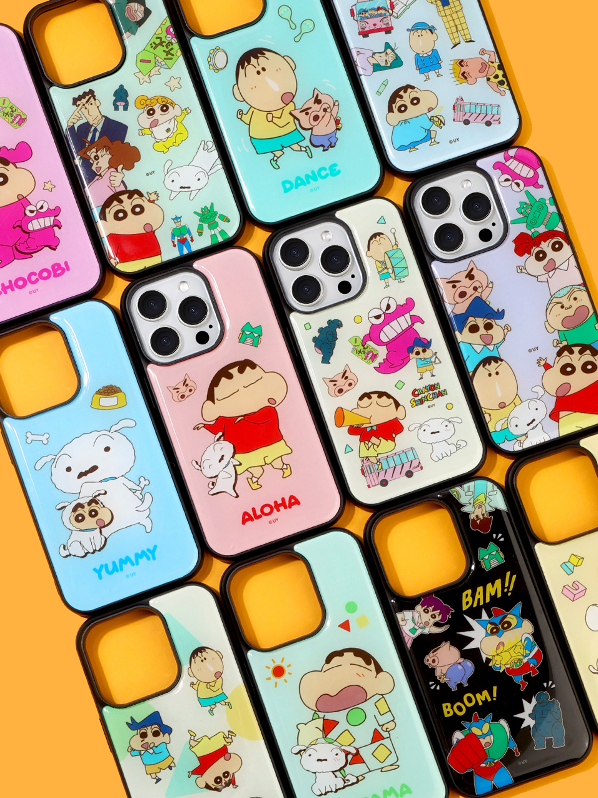 디자인스킨(DESIGNSKIN) [짱구는못말려] 에폭시 그래픽 케이스