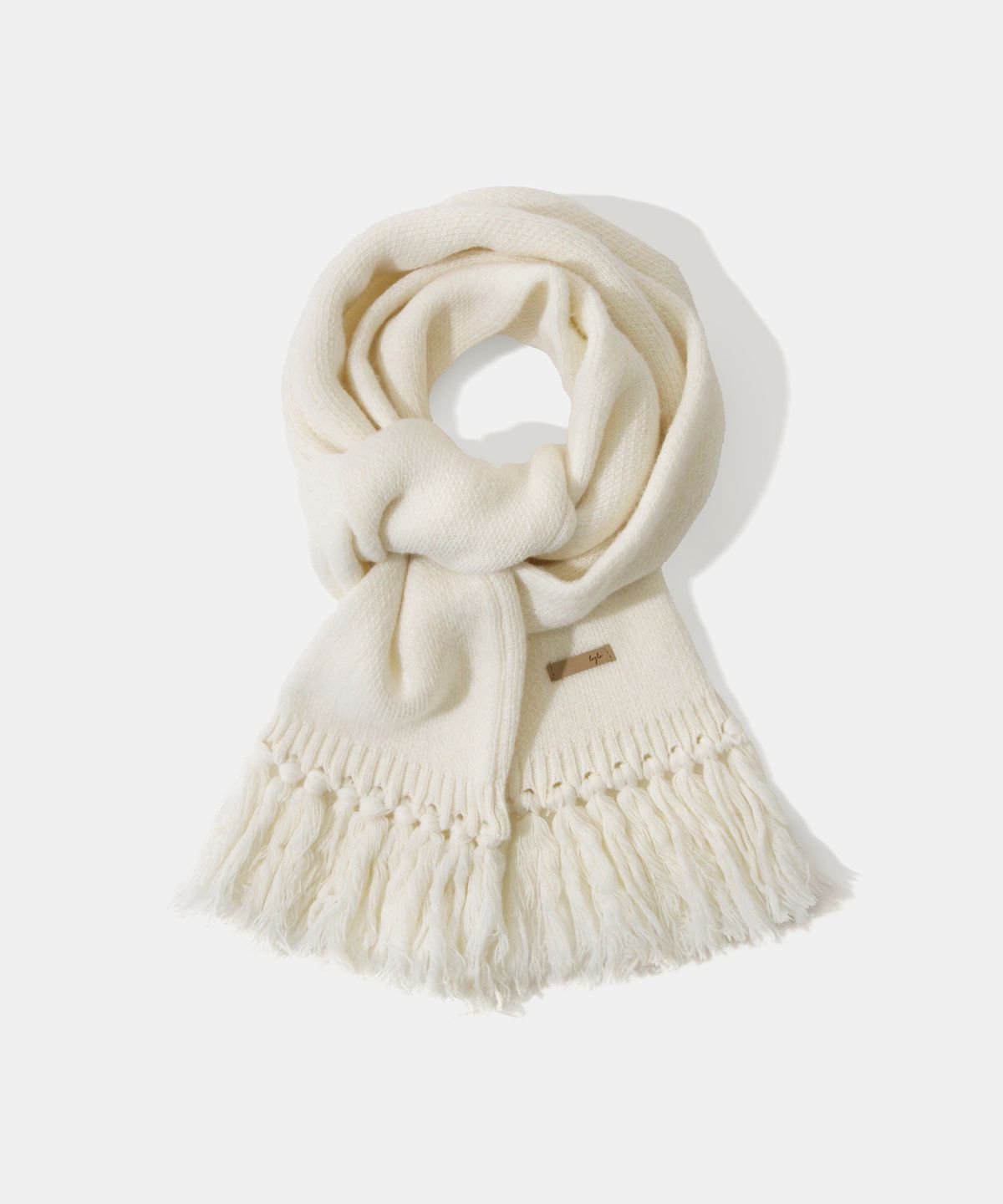 다이아몬드 레이라(DIAMOND LAYLA) Baby Alpaca&Ramswool Tessle Muffler M7 Pure Ivory