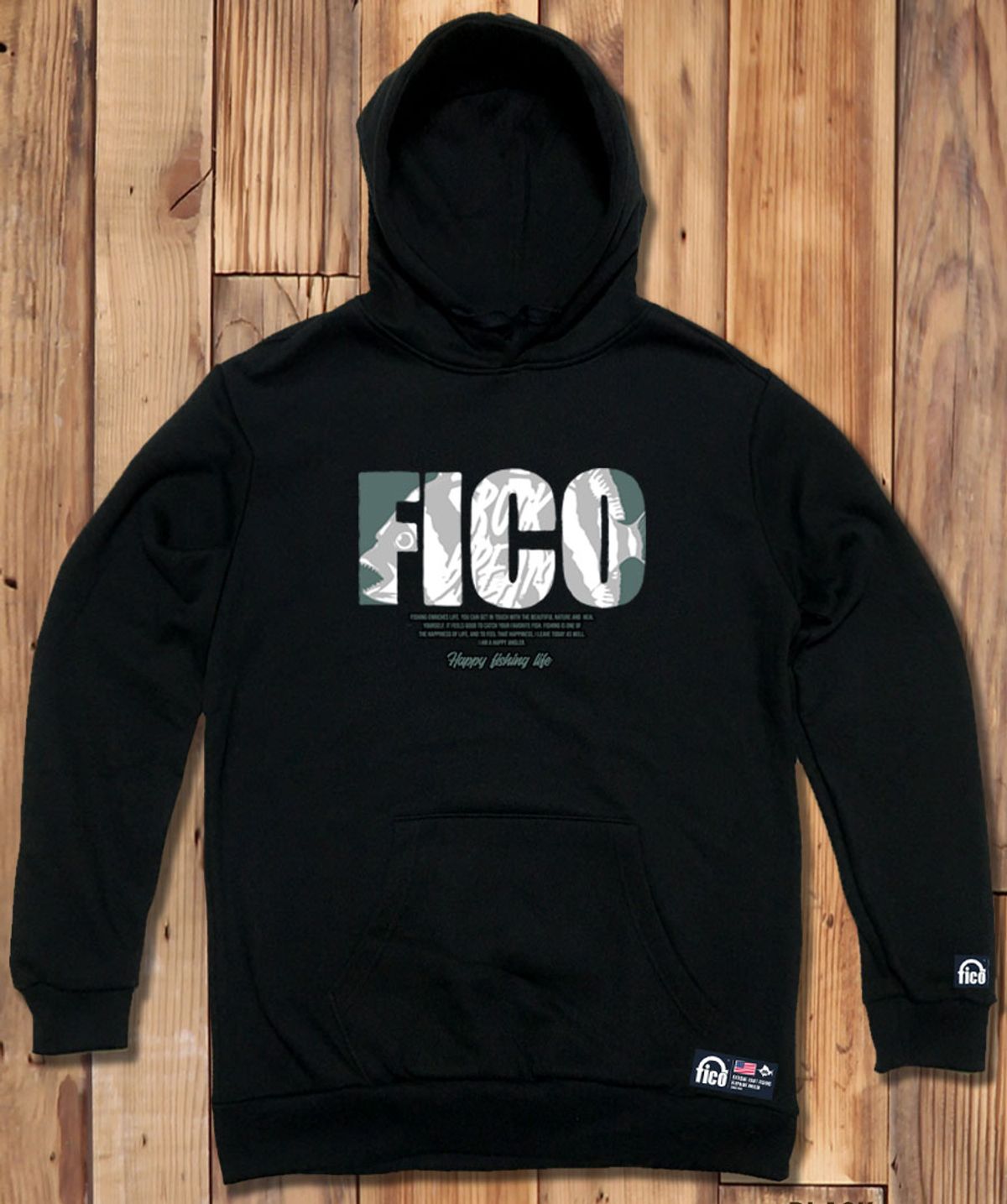 돌돌(DOLDOL) FICO-HOODY-195  익스트림 낚시 브랜드 피코 돌돔 후드티