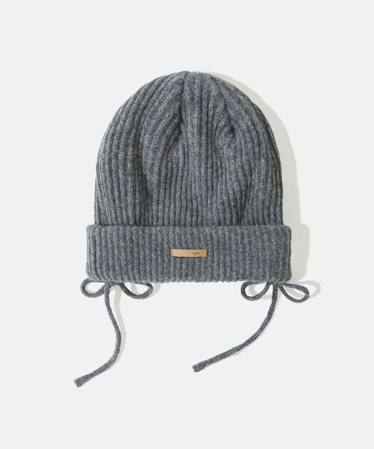 다이아몬드 레이라(DIAMOND LAYLA) Baby Alpaca&Ramswool Comfort String Beanie B1 Merange Gray