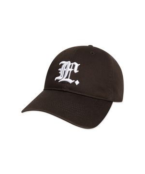 GOTHIC 6PANEL CAP dark brown