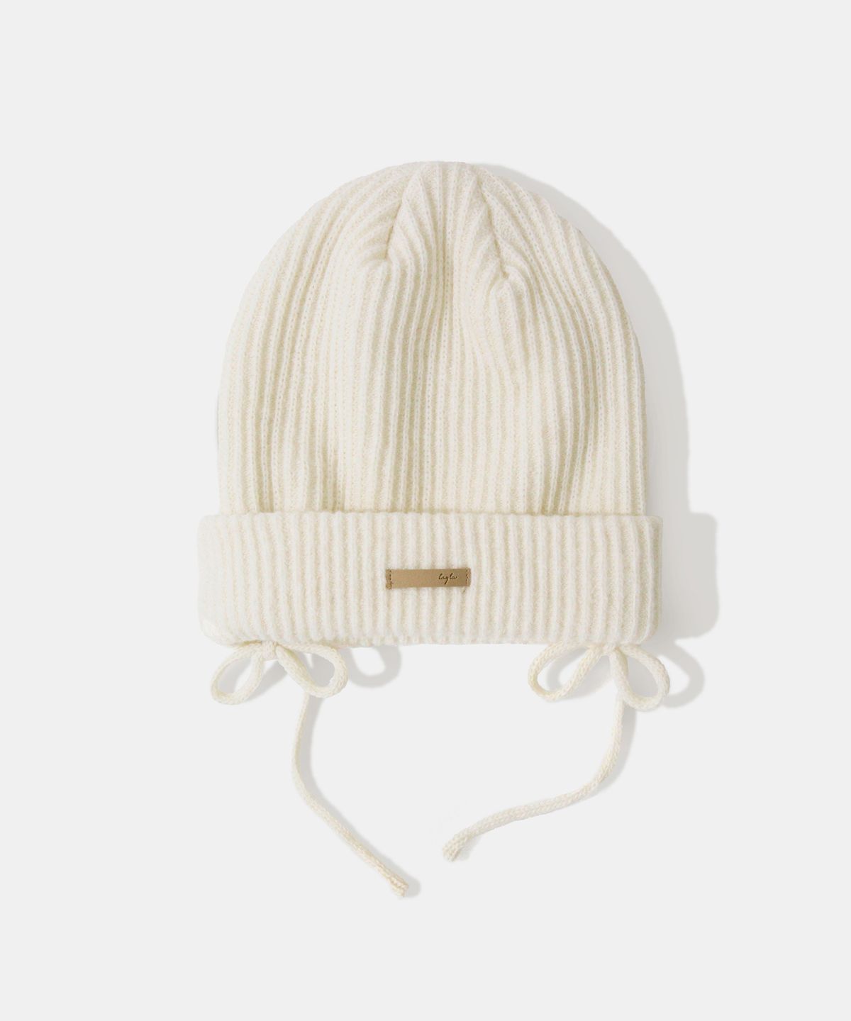다이아몬드 레이라(DIAMOND LAYLA) Baby Alpaca&Ramswool Comfort String Beanie B1 Pure Ivory