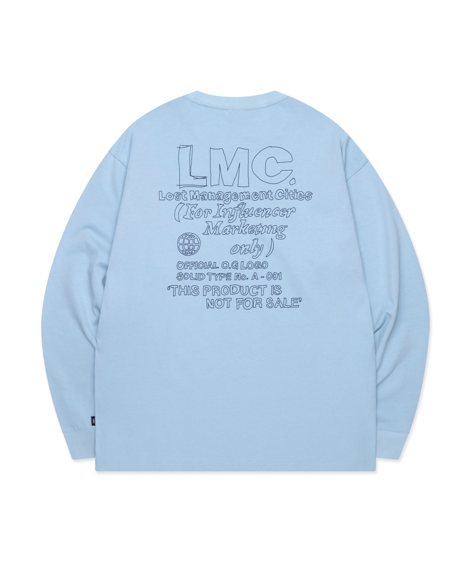 【LMC】 ★ FN DOODLE LONG SLV TEE ★ 大人気 MUSINSA公式 | LMC FN DOODLE LONG SLV TEE light blue