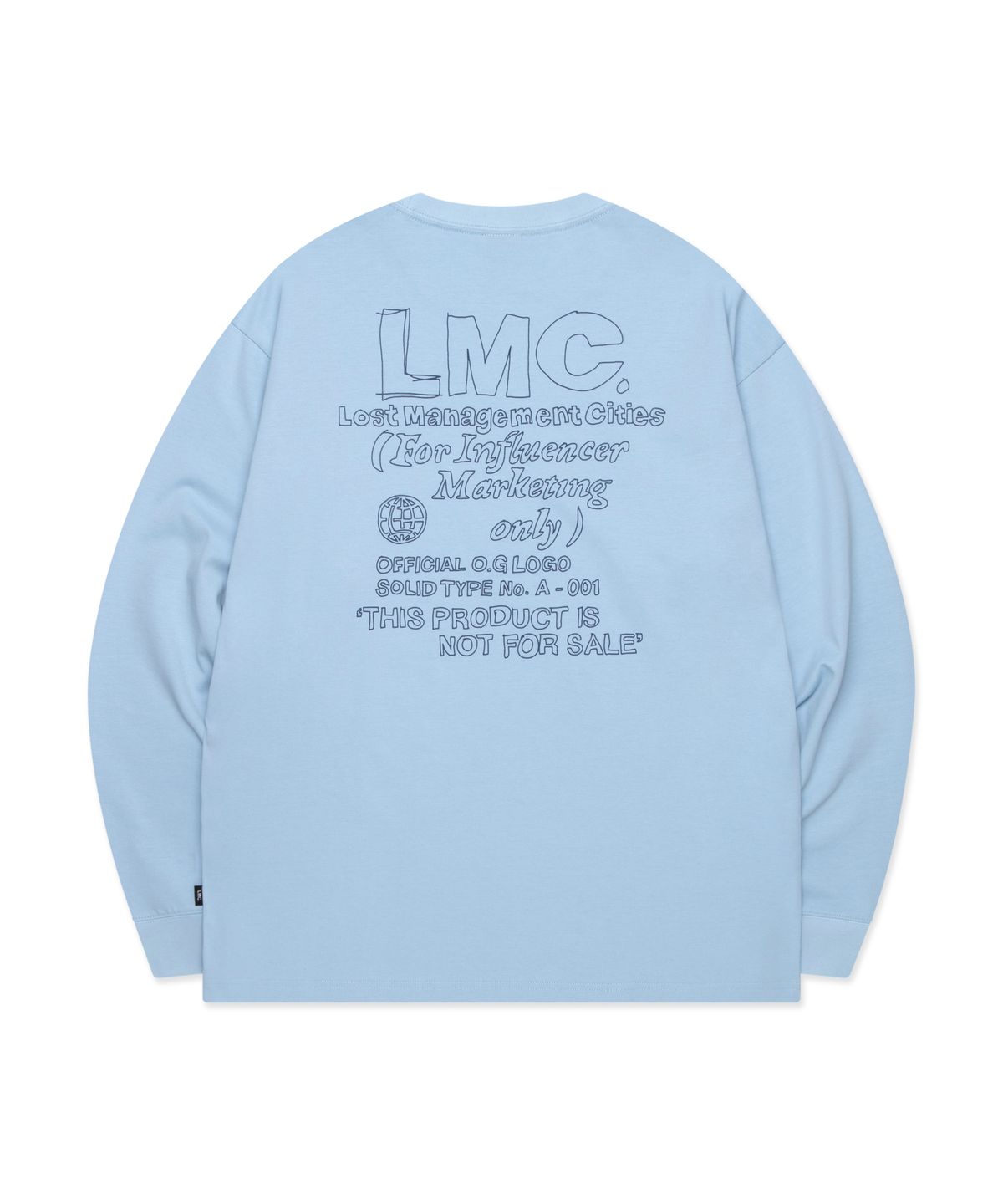 엘엠씨(LMC) FN DOODLE LONG SLV TEE light blue
