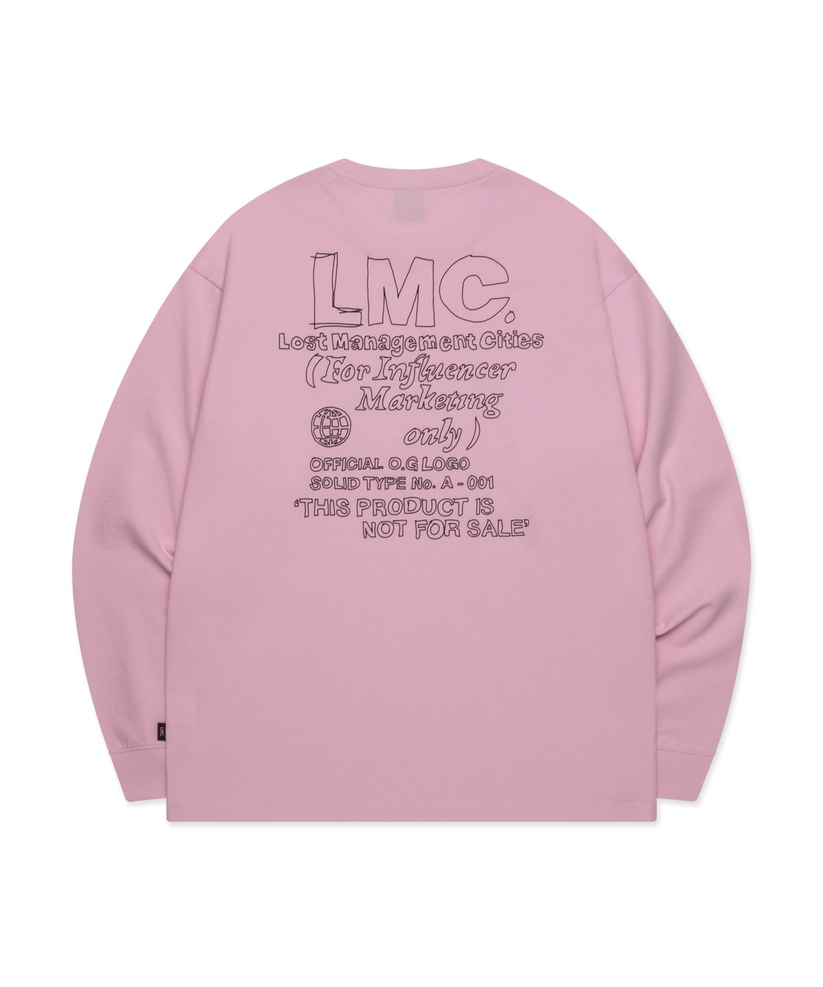 엘엠씨(LMC) FN DOODLE LONG SLV TEE indi pink