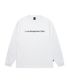 FN OG LONG SLV TEE white