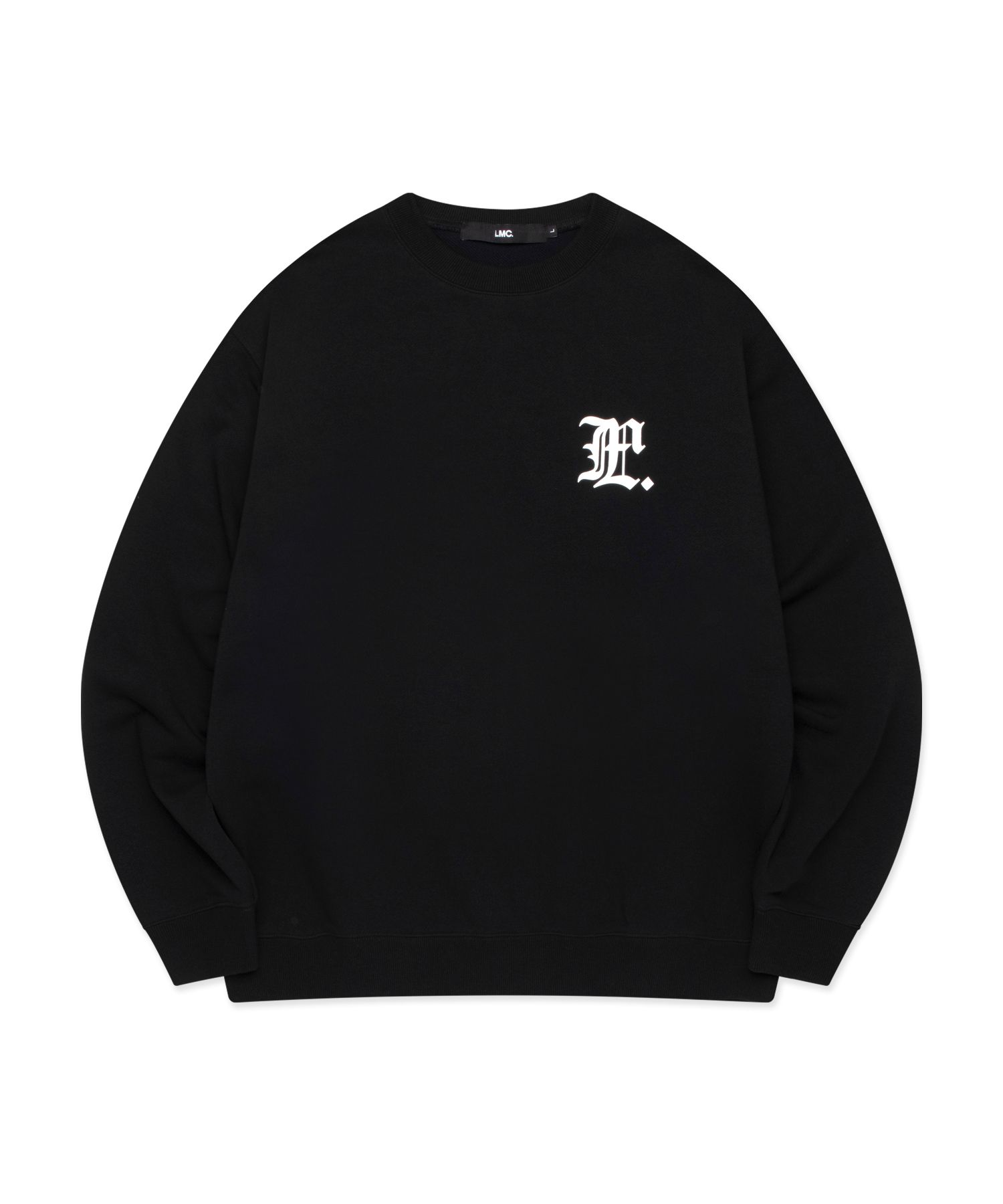 [ LMC]★25SS★韓国人気★GOTHIC SWEATSHIRT MUSINSA公式 | LMC GOTHIC SWEATSHIRT black