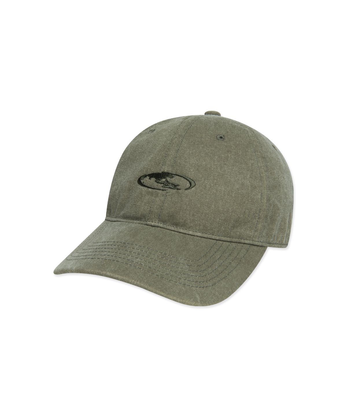 엘엠씨(LMC) PIGMENT OVAL GLOBE 6PANEL CAP khaki