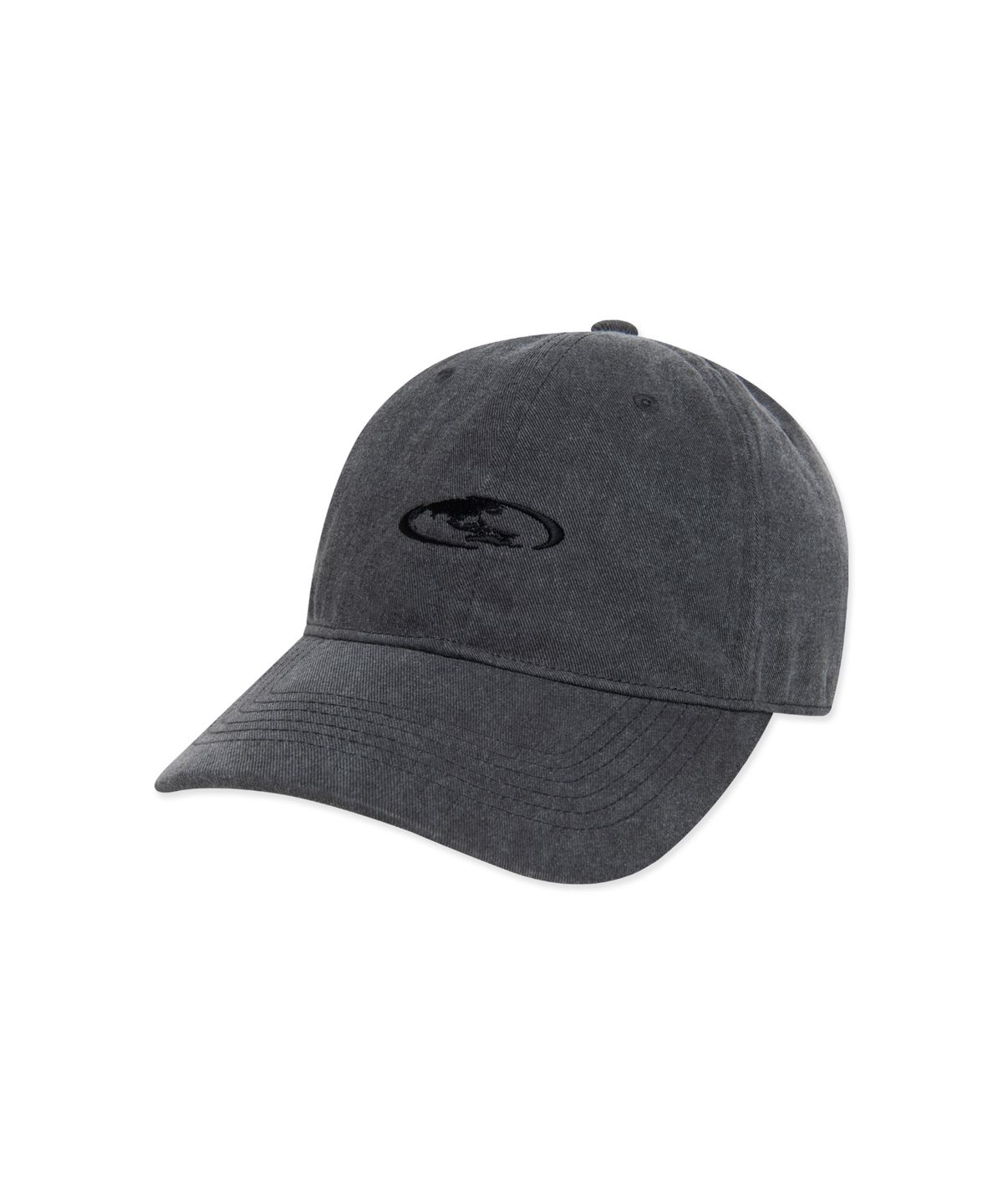 엘엠씨(LMC) PIGMENT OVAL GLOBE 6PANEL CAP charcoal
